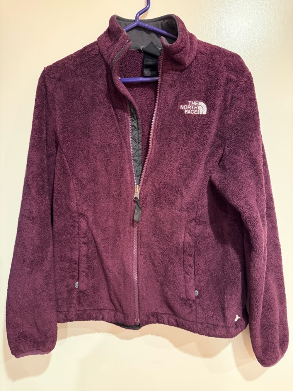 The North Face Women's Plush Fleece Jacket - Plum
